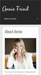 Mobile Screenshot of anniefrind.com